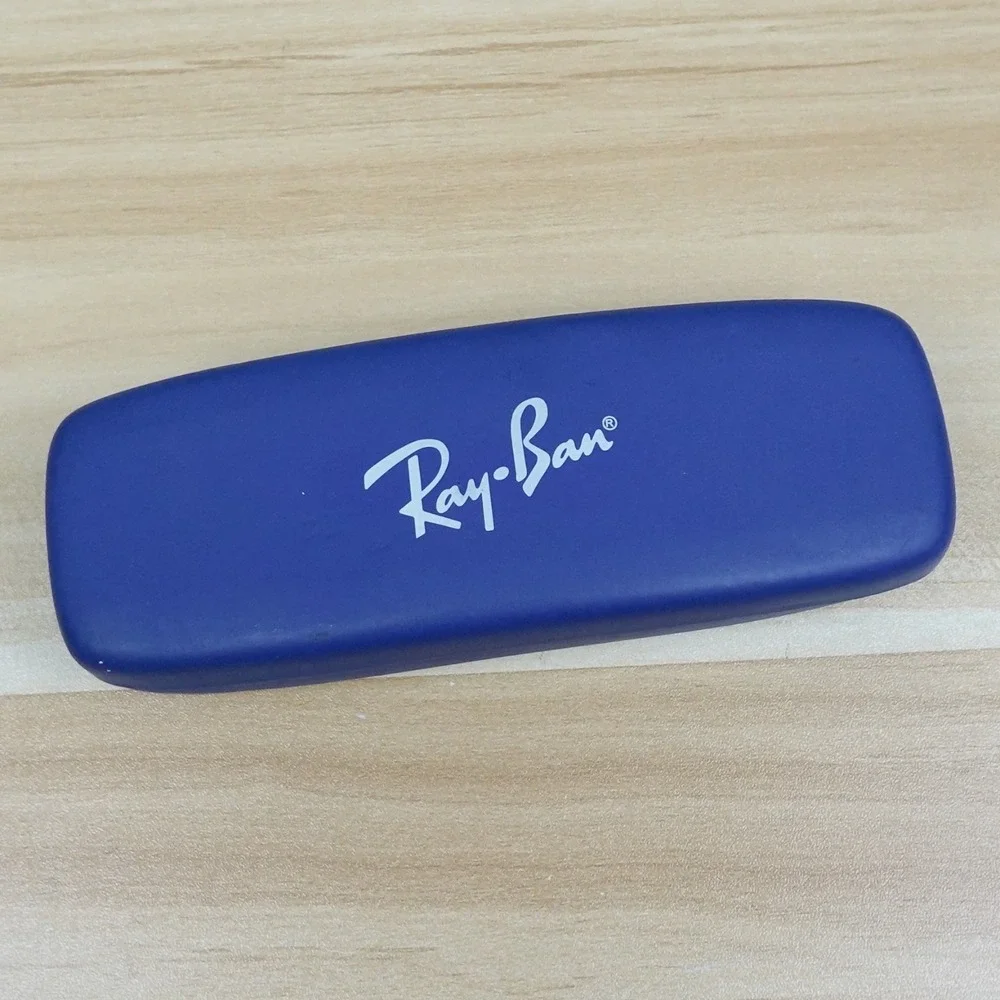 Ray-Ban Kids Eyeglasses Frames RB1555 3667 Blue Rectangle Full Rim 48-16-130